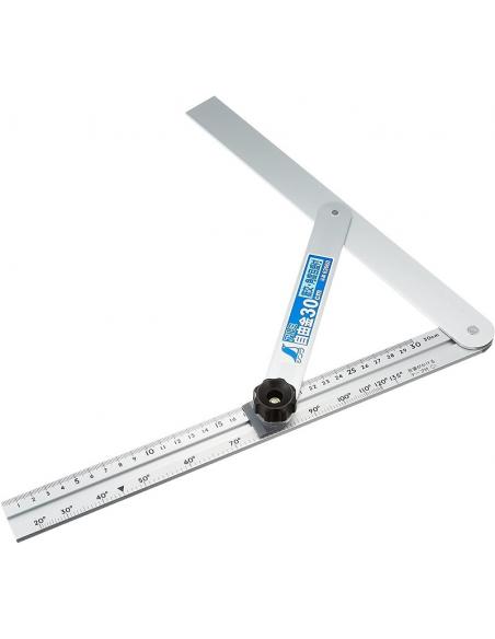 SHINWA kątomierz nastawny 45cm z podziałką aluminium (62661)