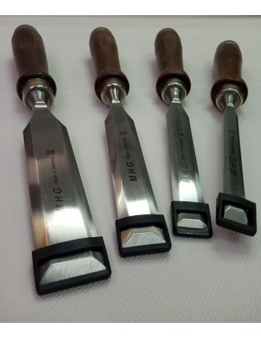 MHG GERMANY Dłuta stolarskie proste zestaw 10,16,20 ,26 (13122.04)