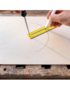 Linijka - cyrkiel OTAKE-2A-Y LeanCraft