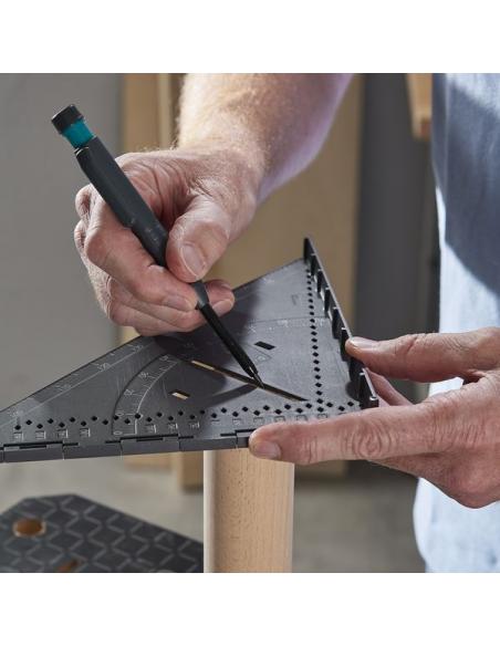 Wolfcraft Kątownik narożny traserski 3D PRO (5219000)