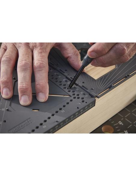 Wolfcraft Kątownik narożny traserski 3D PRO (5219000)