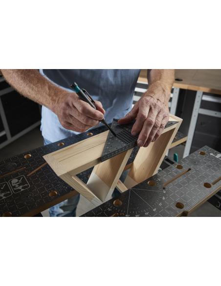 Wolfcraft Kątownik narożny traserski 3D VARIO (5209000)