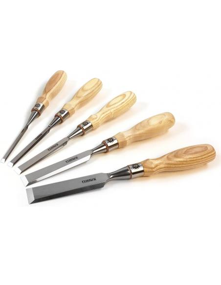 NAREX DłutA stolarskie Richter zestaw 5szt 6,10,13,19,25mm (853600)