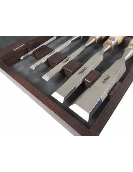 NAREX DłutA stolarskie Richter zestaw 5szt 6,10,13,19,25mm (853600)