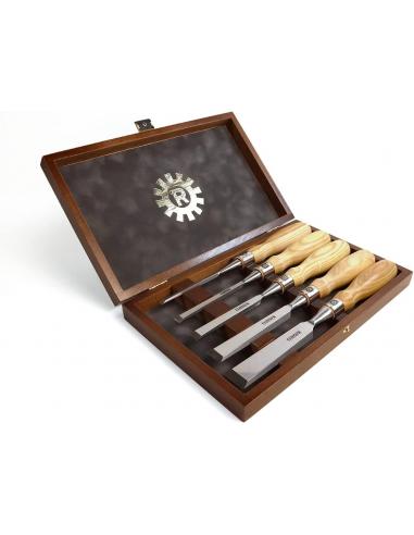 NAREX DłutA stolarskie Richter zestaw 5szt 6,10,13,19,25mm (853600)