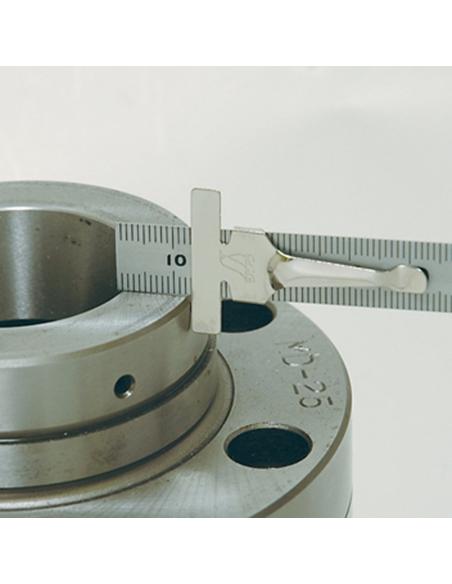 SHINWA Miernik średnicy, szczeliny 1-15mm z linijką, stal nierdzewna Shinwa 62612