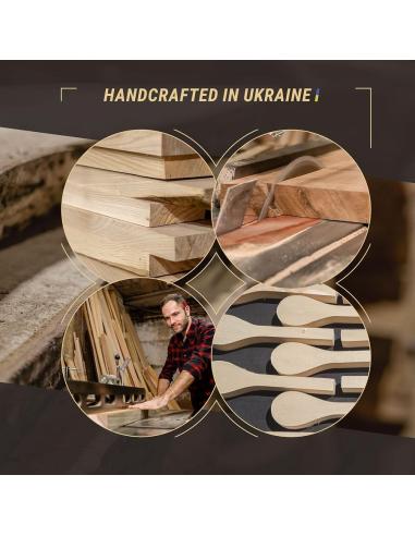 Beavercraft Drewno wiśnia, lipa,morwa,orzech do rzeźbienia łyżki formatka BB2