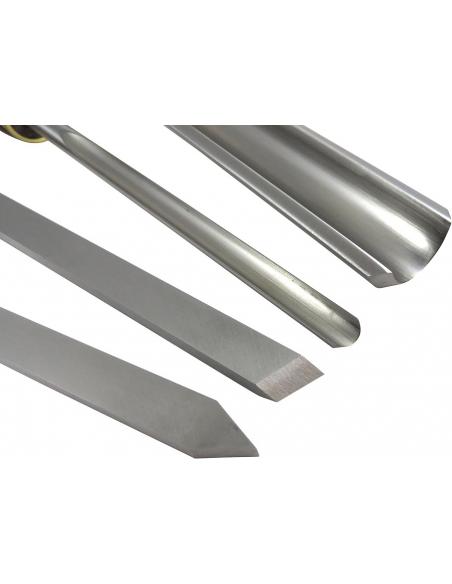 Noże tokarskie zestaw 4 szt CROWN HSS (280A)