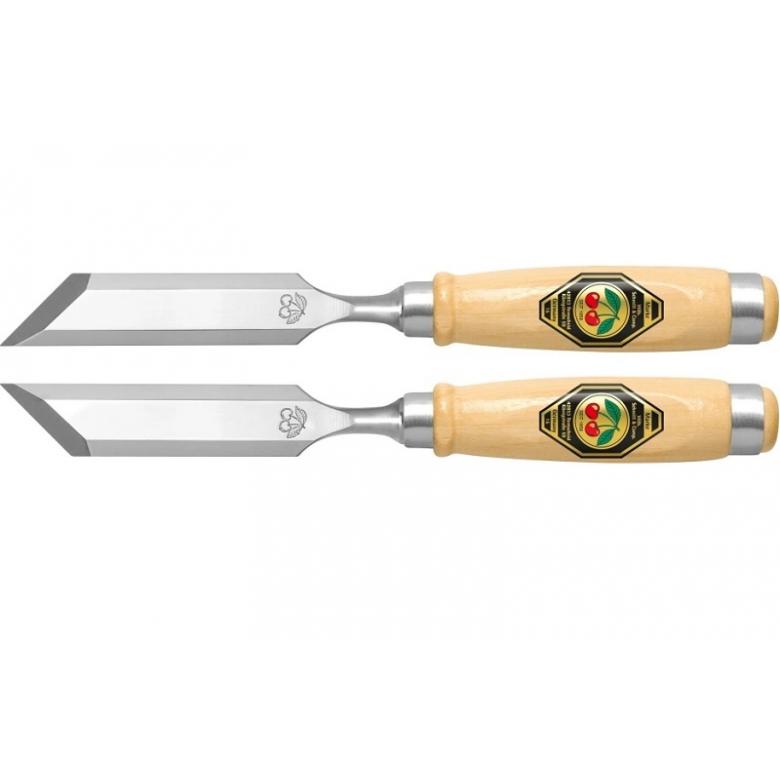 KIRSCHEN Dłuta stolarskie skośne 2 szt lewe prawe 20m