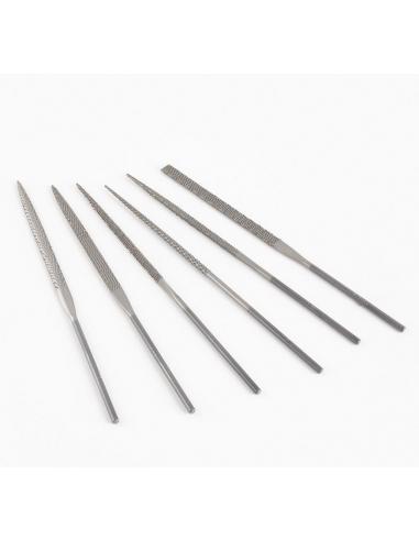 CORRADI Pilniki iglaki 6 sztuk profesjonalne 140mm (220-140-2)