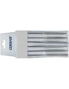 CORRADI Pilniki iglaki do drewna 6 szt profesjonalne 140mm (220-140-2)