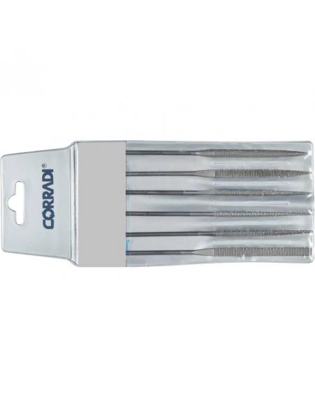 CORRADI Pilniki iglaki do drewna 6 szt profesjonalne 140mm (220-140-2)