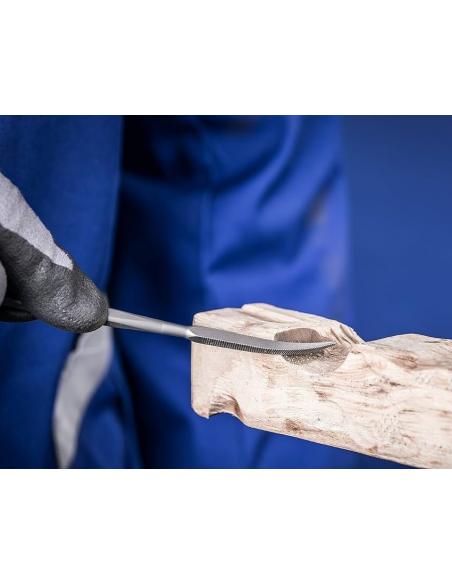 CORRADI Pilniki rzeźbiarskie profilowe do drewna 8 szt 190mm (720-190-0)