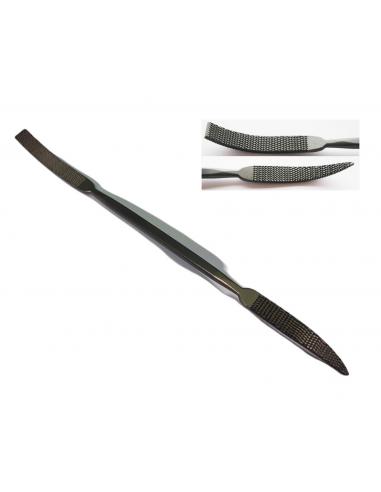 CORRADI Pilnik rzeźbiarski profilowy do drewna, kamienia 190mm b.drobny (783-190-2)