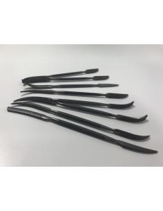 CORRADI Pilniki rzeźbiarskie do drewna, kamienia 190mm zestaw 8szt (790-190-2) 2