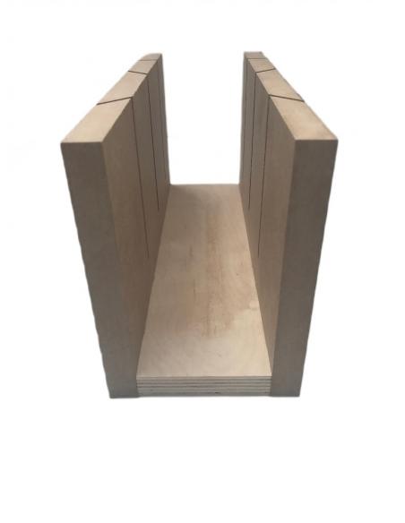 PINIE Skrzynka uciosowa wysoka do listew 300x140x80mm (20-3008014018)