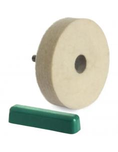 Beavercraft Tarcza polerska z filcu PW2