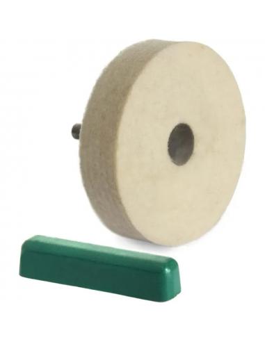 Beavercraft Tarcza polerska z filcu PW2