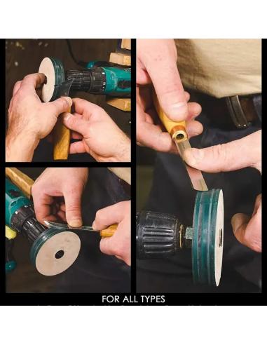 Beavercraft Tarcza polerska skórzana PW1