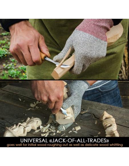 BeaverCraft Nóż rzeźbiarski rękojeść grzybek C17P