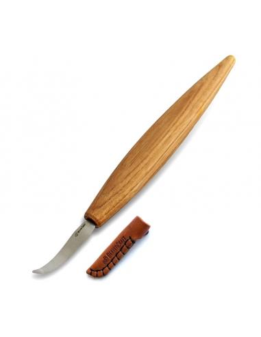 Beavercraft Nóż do łyżek rzeźbiarski 60 mm SK4S z pokrowcem