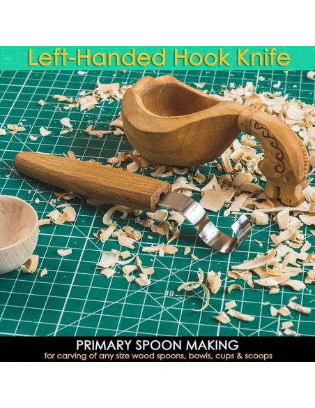 Beavercraft Nóż do łyżek rzeźbiarski 30 mm SK2L