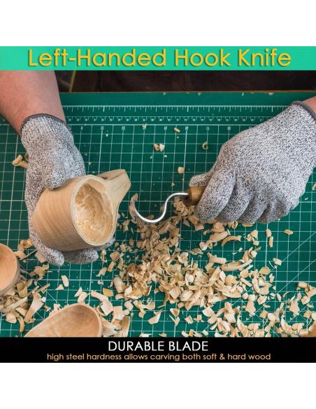 Beavercraft Nóż do łyżek rzeźbiarski 30 mm SK2L