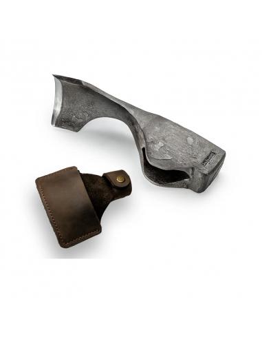 Beavercraft Ciosło - głownia z etui skórzanym AX2Head