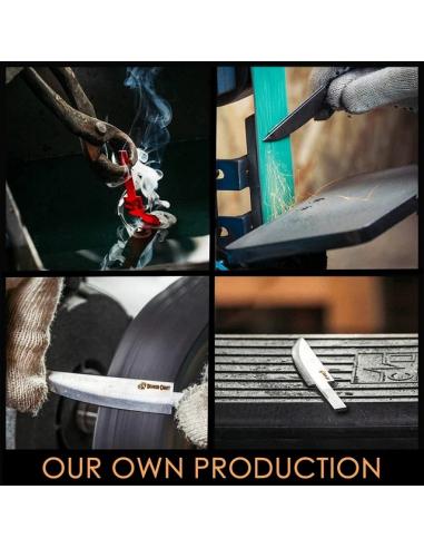 BeaverCraft Nóż rzeźbiarski z długim ostrzem i etui C4S