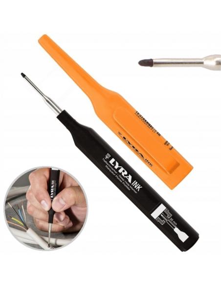 LYRA marker czarny do głębokich otworów 4480099