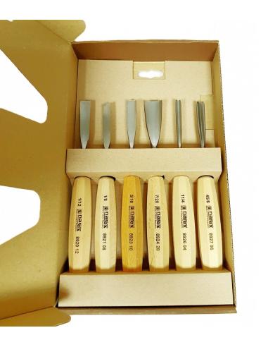 NAREX Dłuta rzeźbiarskie STANDARD zestaw 894720