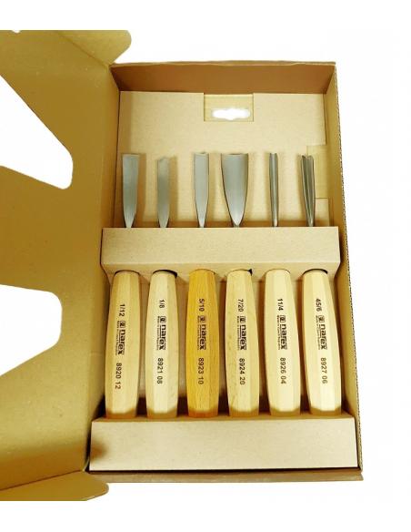 NAREX Dłuta rzeźbiarskie STANDARD zestaw 894720