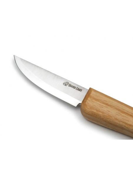 BeaverCraft Mały nóż rzeźbiarski C1M