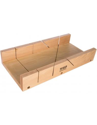 PINIE Skrzynka uciosowa drewniana bukowa 400x160x50mm