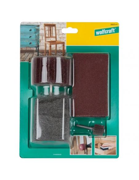 Zestaw do obróbki drewna i renowacji mebli 6-cz.  5643000