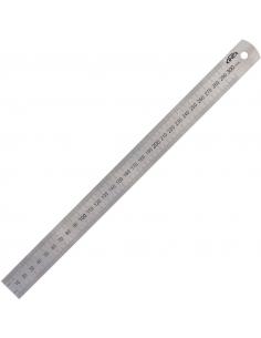 KINEX Przymiar INOX półsztywnty 300mm podziałaka co 1mm 1022 2