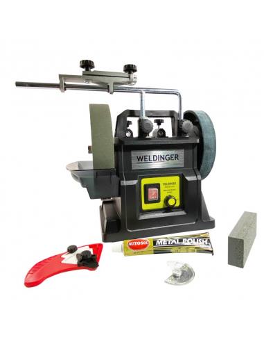 Weldinger Ostrzałka wolnoobrotowa z regulacją obrotów do ostrzenia na mokro NSM 200 6176