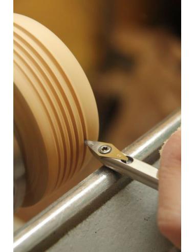 NAREX Dłuta tokarskie MINI z węglikiem spiekanym zestaw 3szt 859600