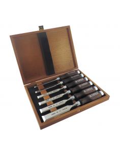 NAREX Dłuta stolarskie WOOD LINE bejcowane zestaw 6 szt 853053 2