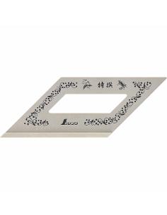 SHINWA kątownik 45 stopni japoński stal nierdzewna (62