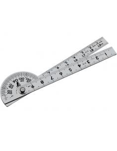 SHINWA kątomierz mini 10cm inox (62995)
