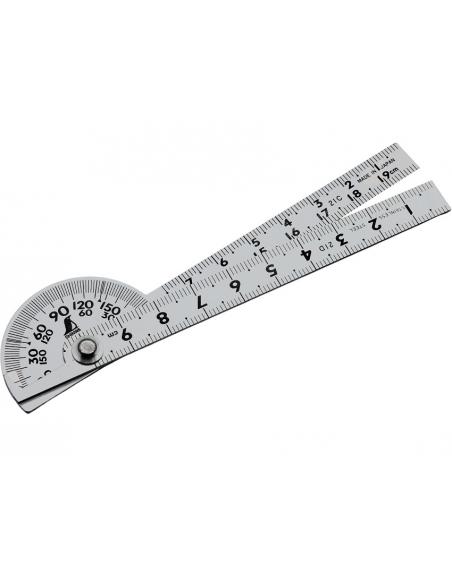 SHINWA kątomierz mini 10cm inox (62995)