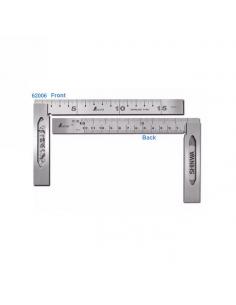 SHINWA kątownik stalowy 15 cm do kąta 90 stopni (62006)