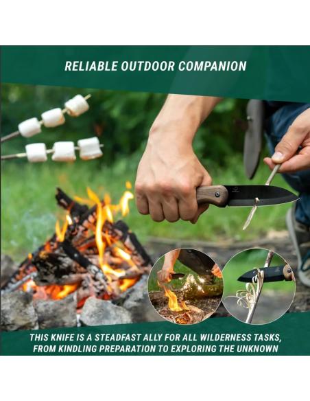 Beavercraft outdoorowy nóż Compact Bushcraft BSH5