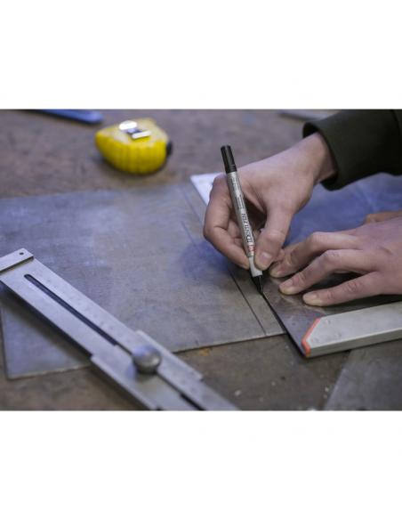 Marker dwustronny cienki-gruby czarny IDenti-Pen Sakura