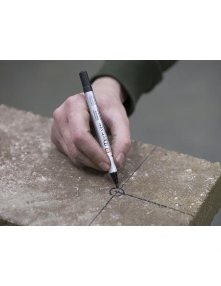 Marker dwustronny cienki-gruby czarny IDenti-Pen Sakura