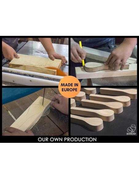 Beavercraft drewno czereśniowe formatka do rzeźbienia łyżki B9