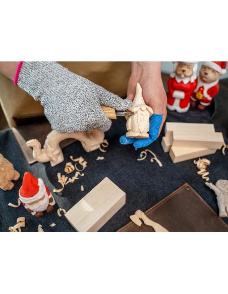 Beavercraft Drewno lipa zestaw 7 klocków BW7