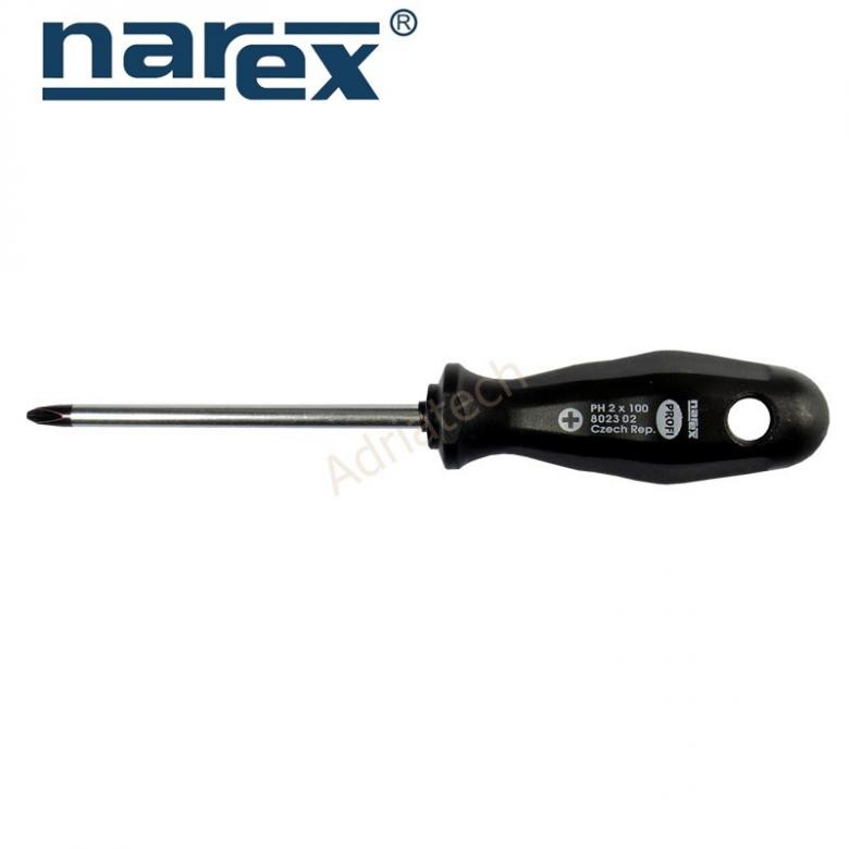 NAREX Wkrętak krzyżowy Phillips PH 2 serii PROFI LINE (802302)