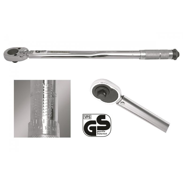 PROTECO Klucz dynamometryczny 1/4"  2-24 Nm (43.OMK-025-14)